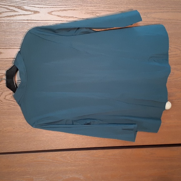 Apt.9 Marx Kors womens gorgeous deep teal stretch blouse size 1X - Picture 7 of 7